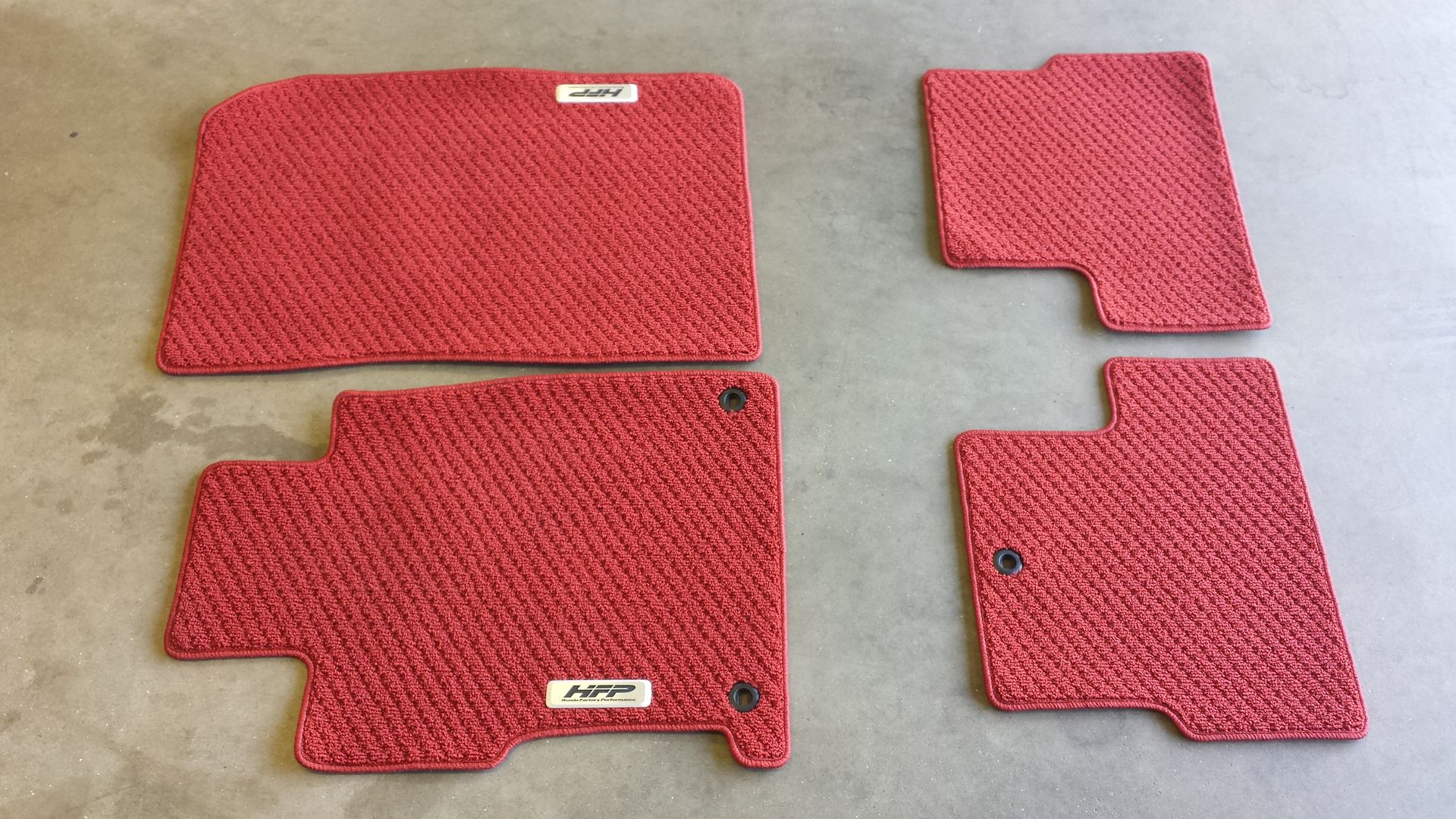 Spaz Approved ITR Style Red Floor Mats Club RSX Message Board